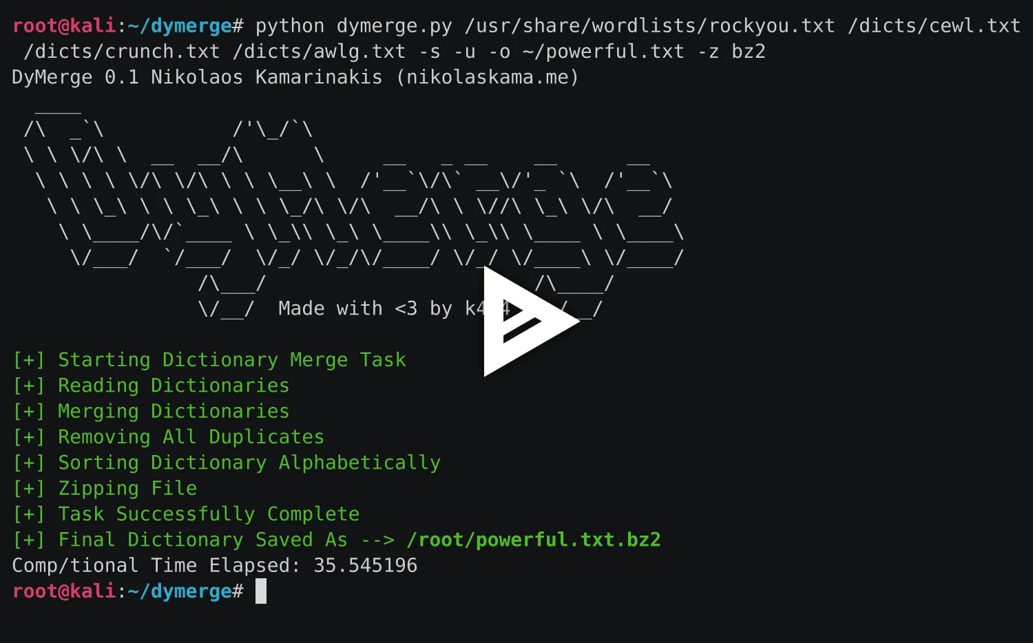 DyMerge Demo