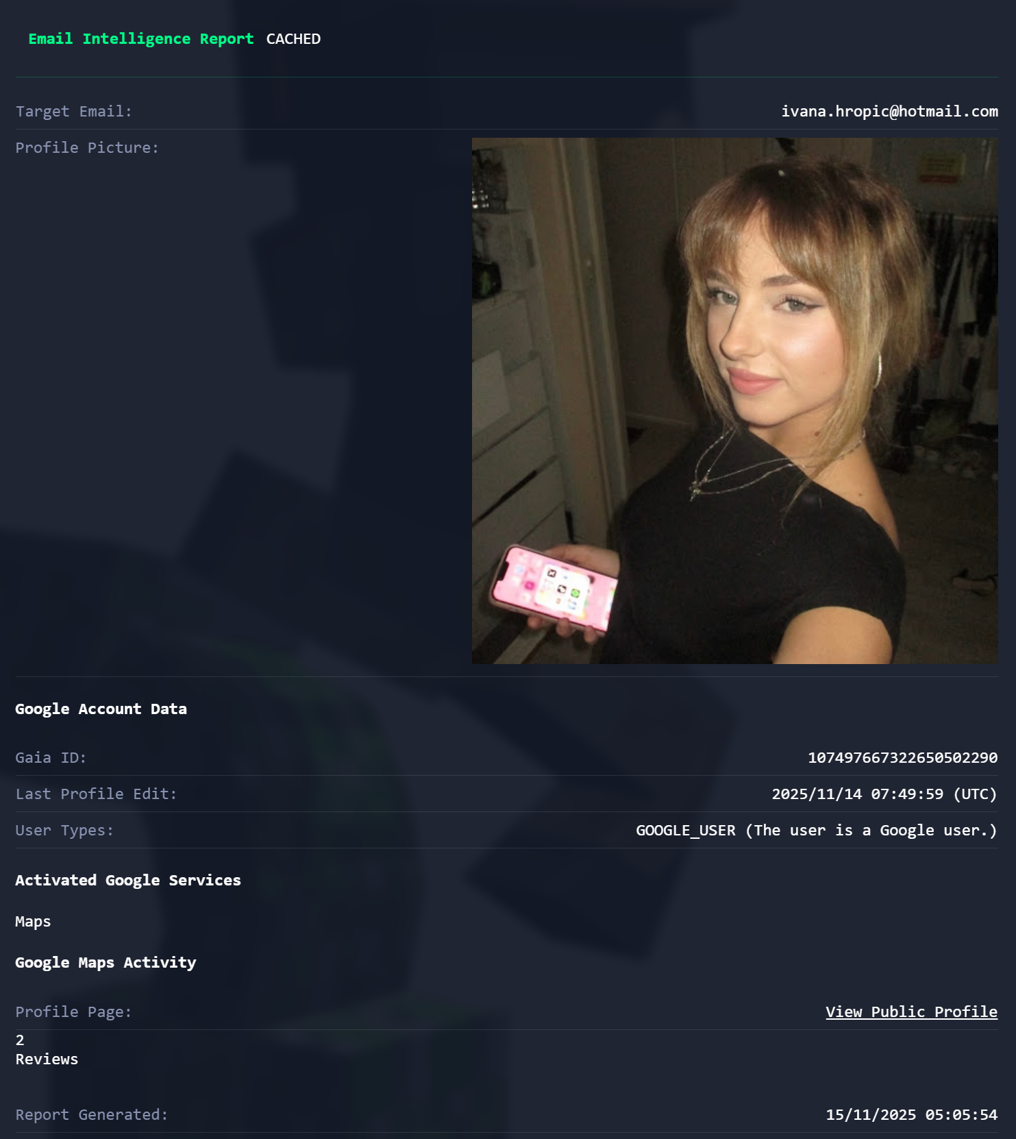 Security Features