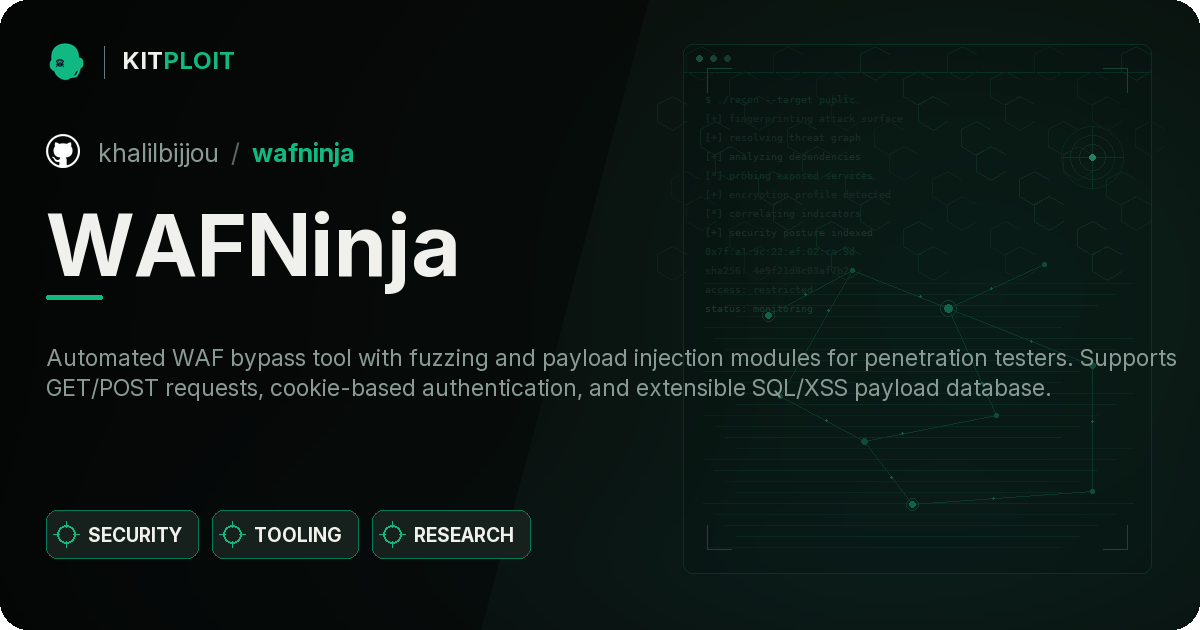 WAFNinja preview