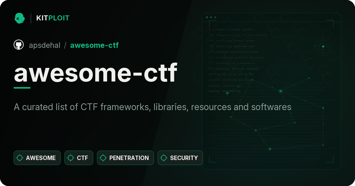 awesome-ctf preview