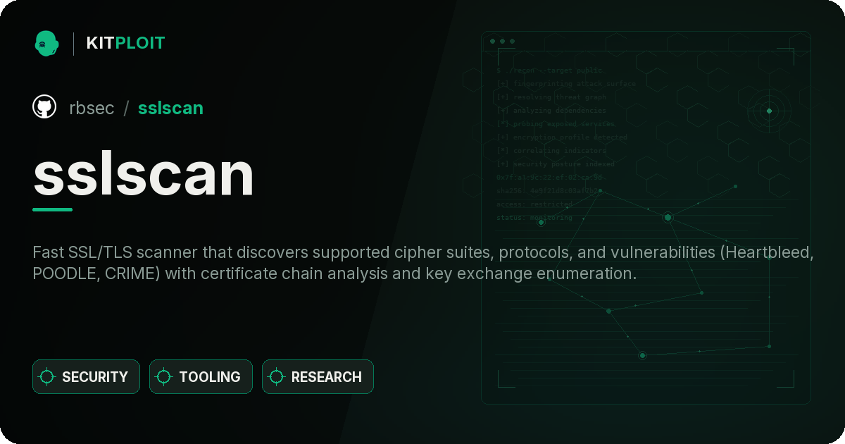 sslscan preview