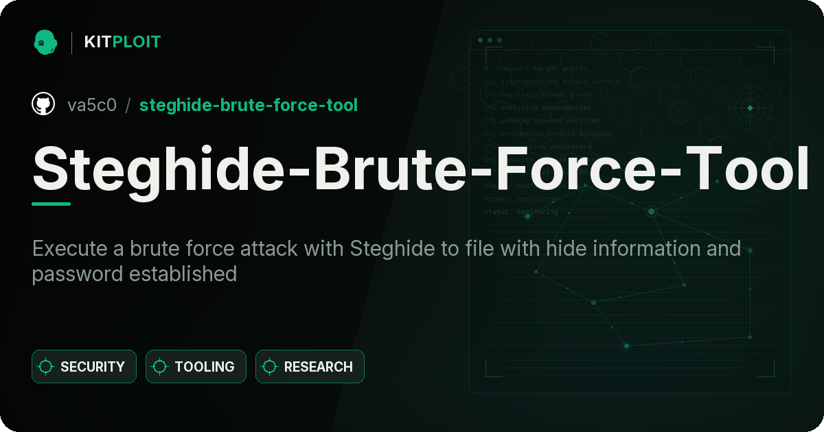 Steghide-Brute-Force-Tool preview