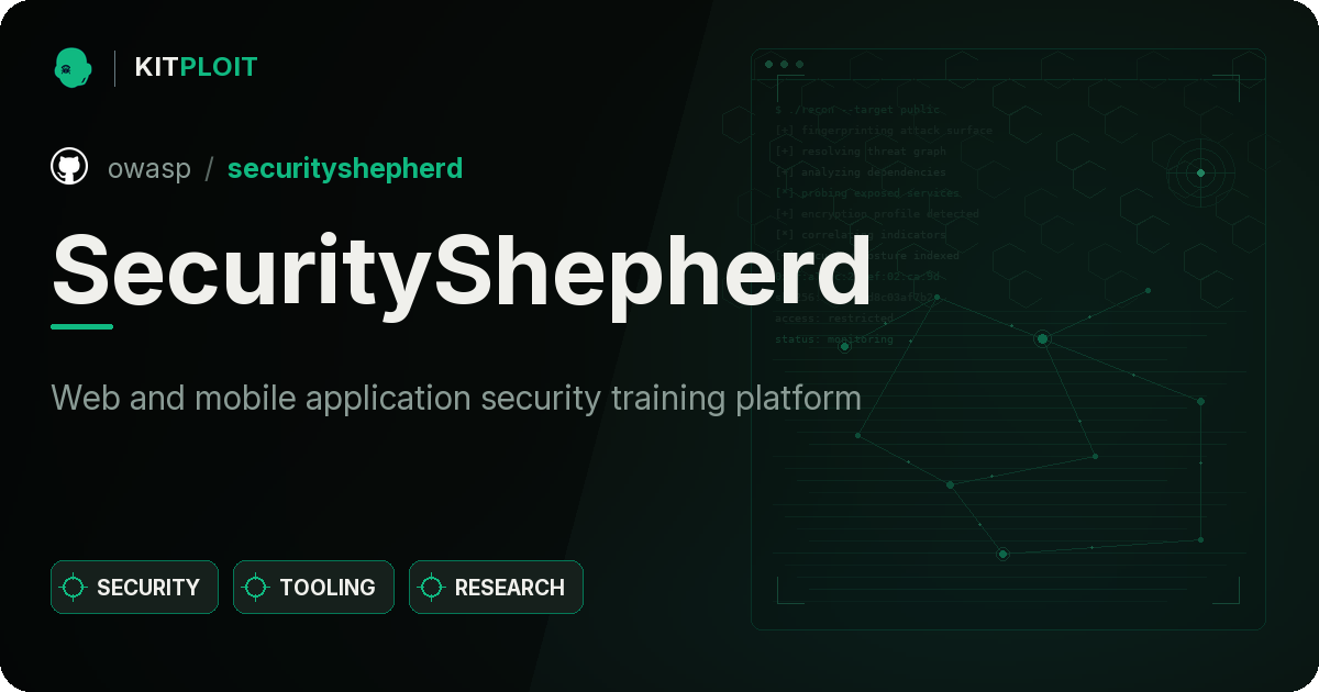 SecurityShepherd preview