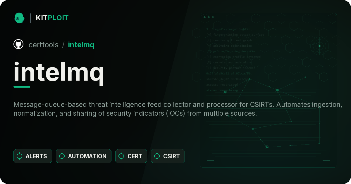 intelmq preview