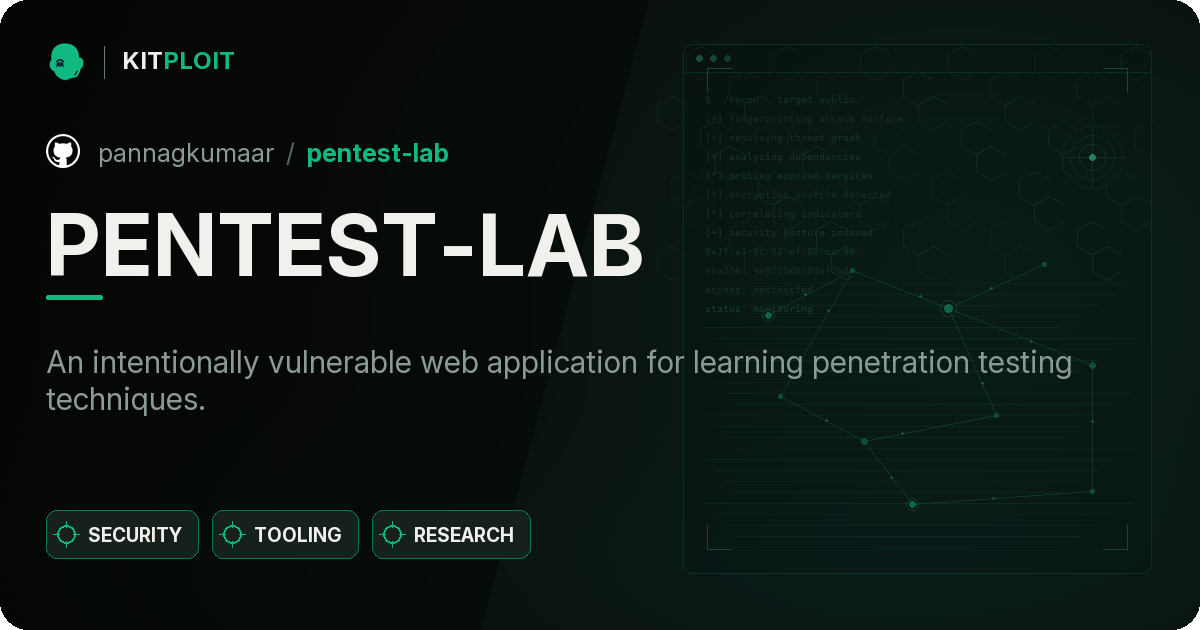 PENTEST-LAB preview