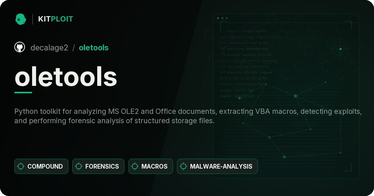 oletools preview