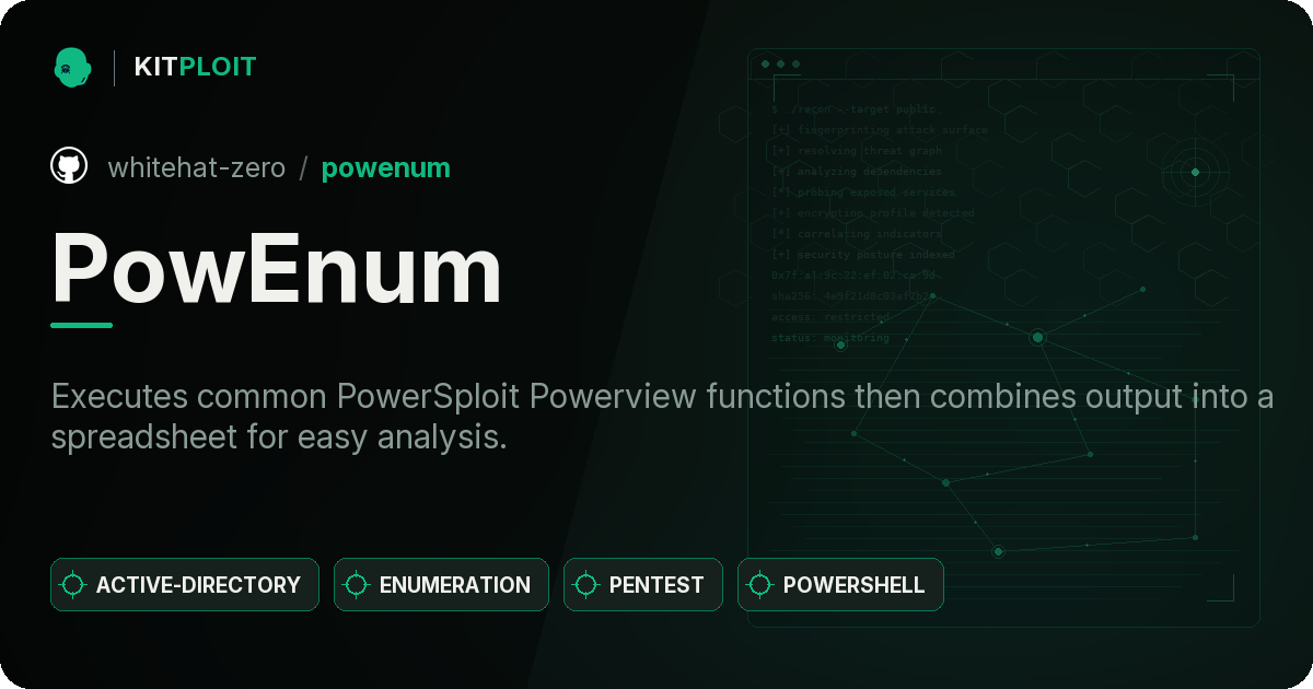 PowEnum preview