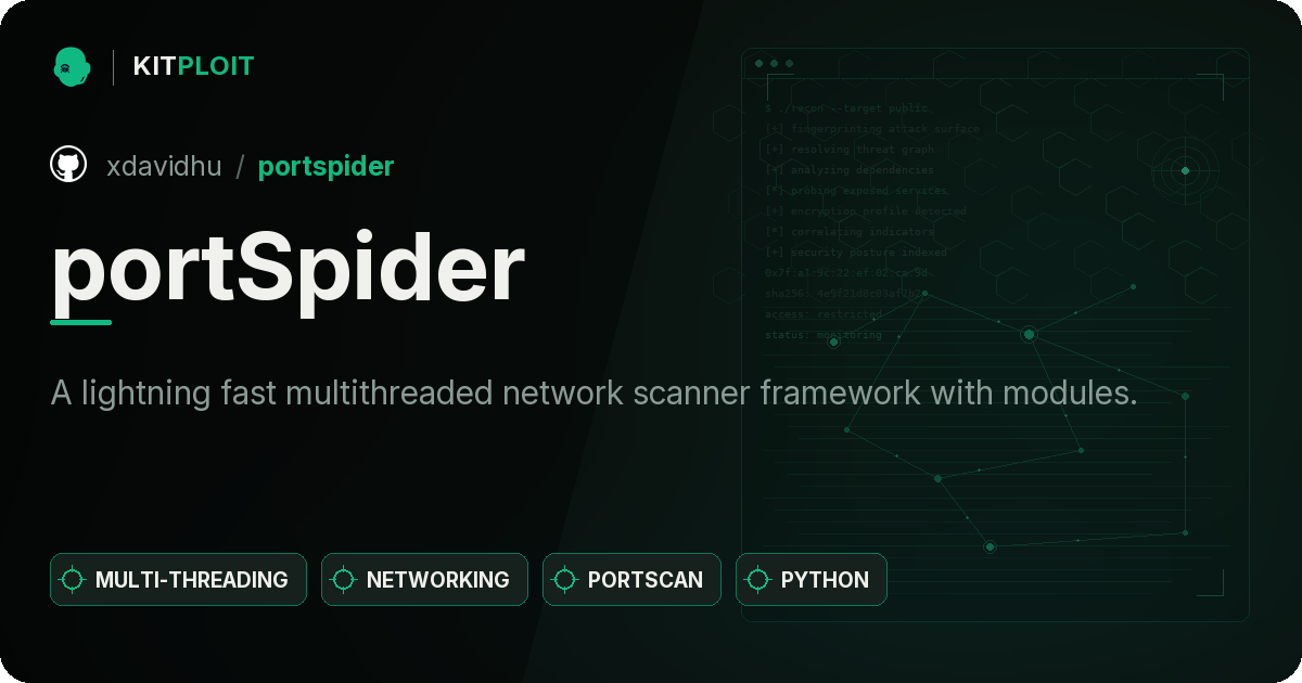 portSpider preview