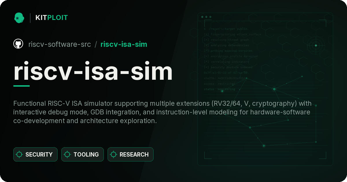 riscv-isa-sim preview