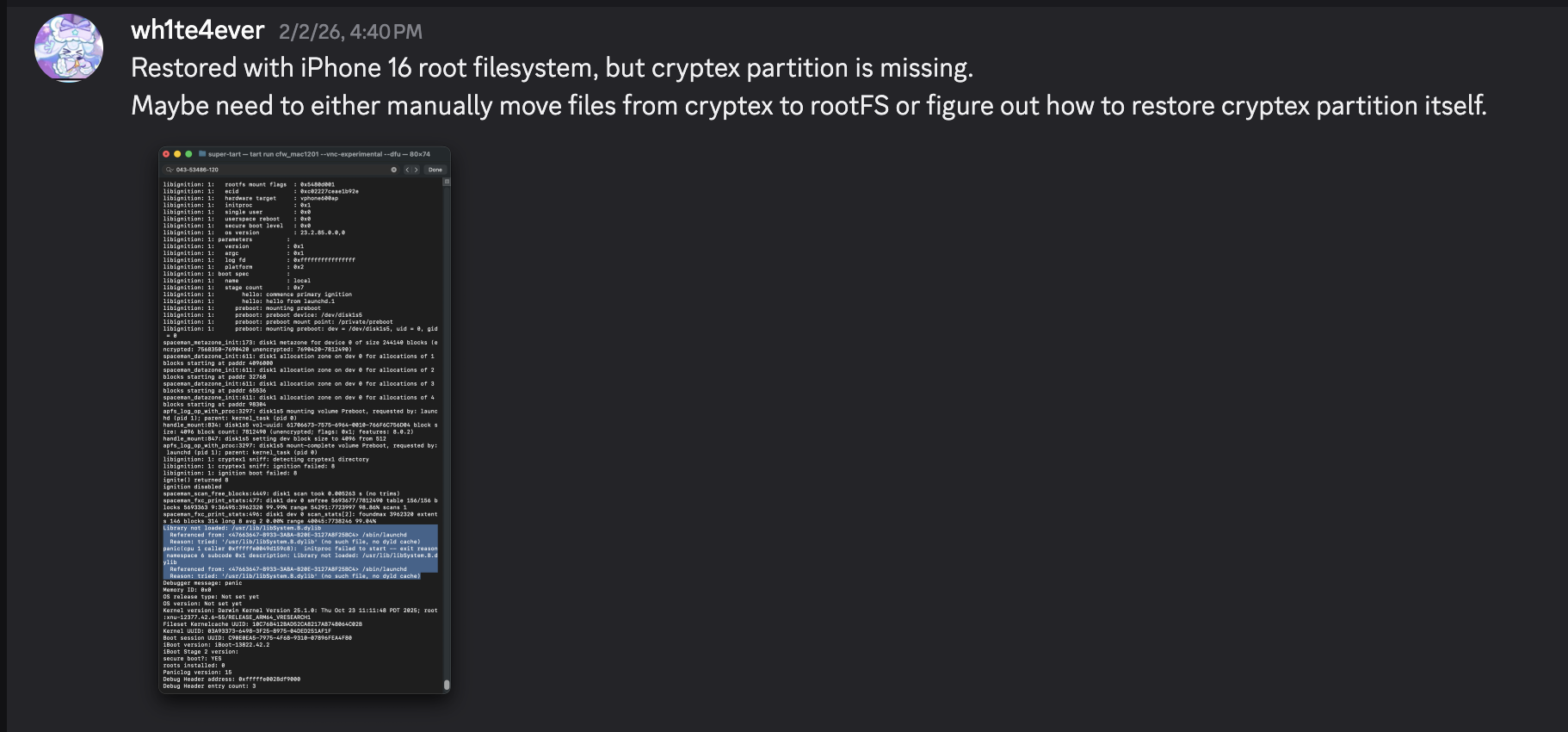 super-tart-vphone-writeup preview