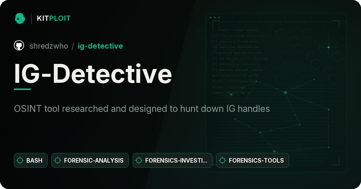 IG-Detective preview