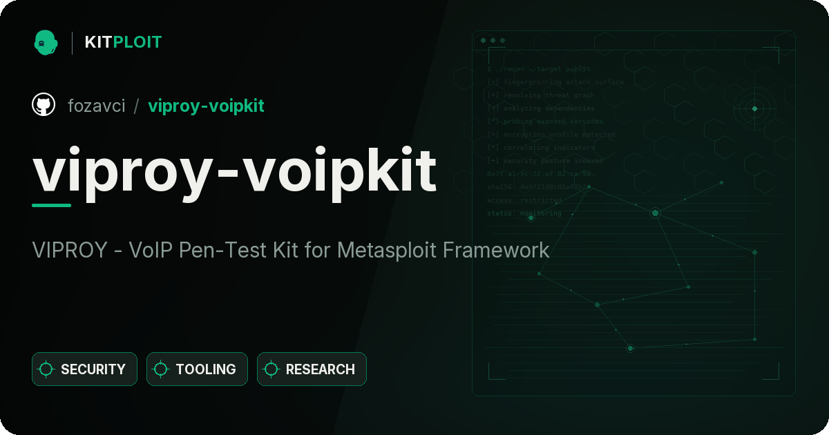viproy-voipkit preview