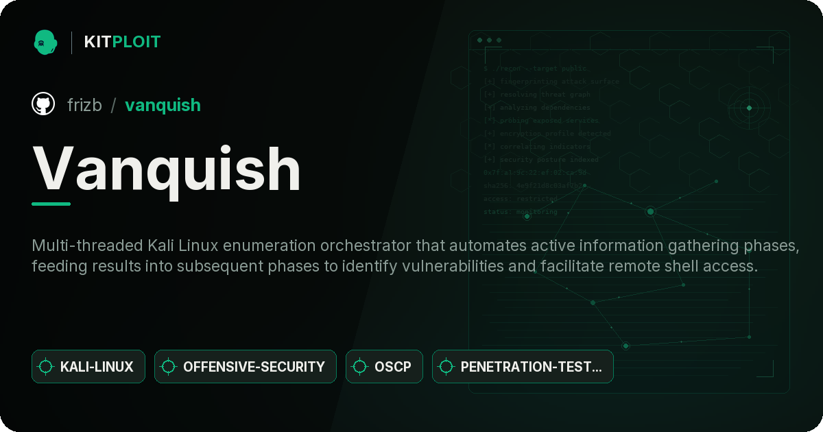 Vanquish preview