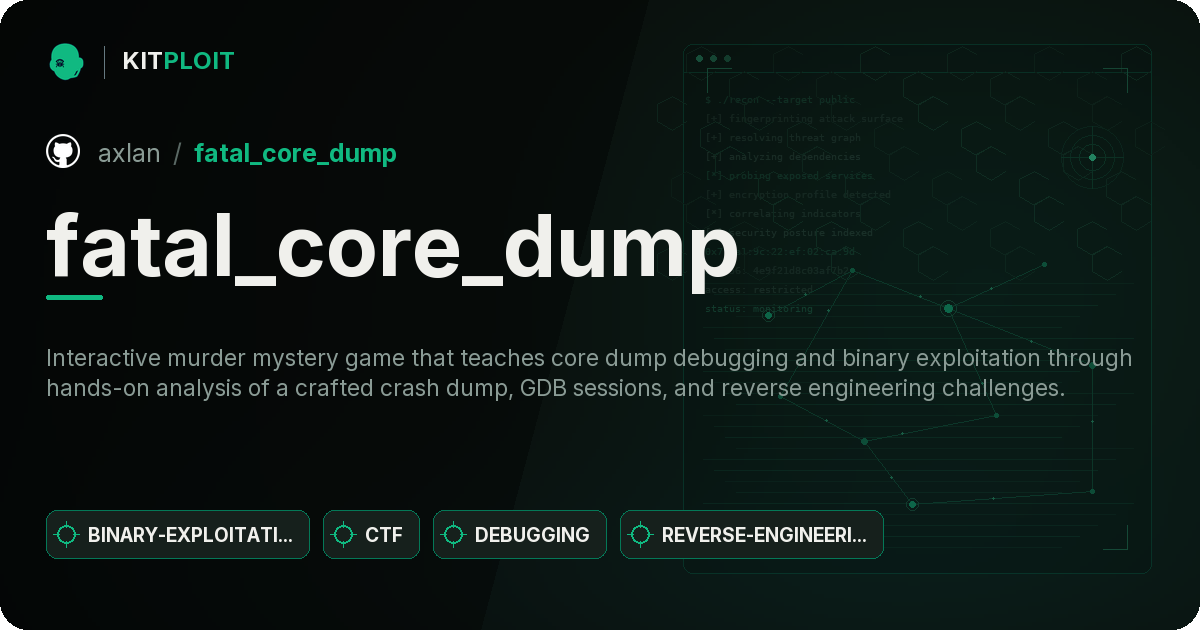 fatal_core_dump preview