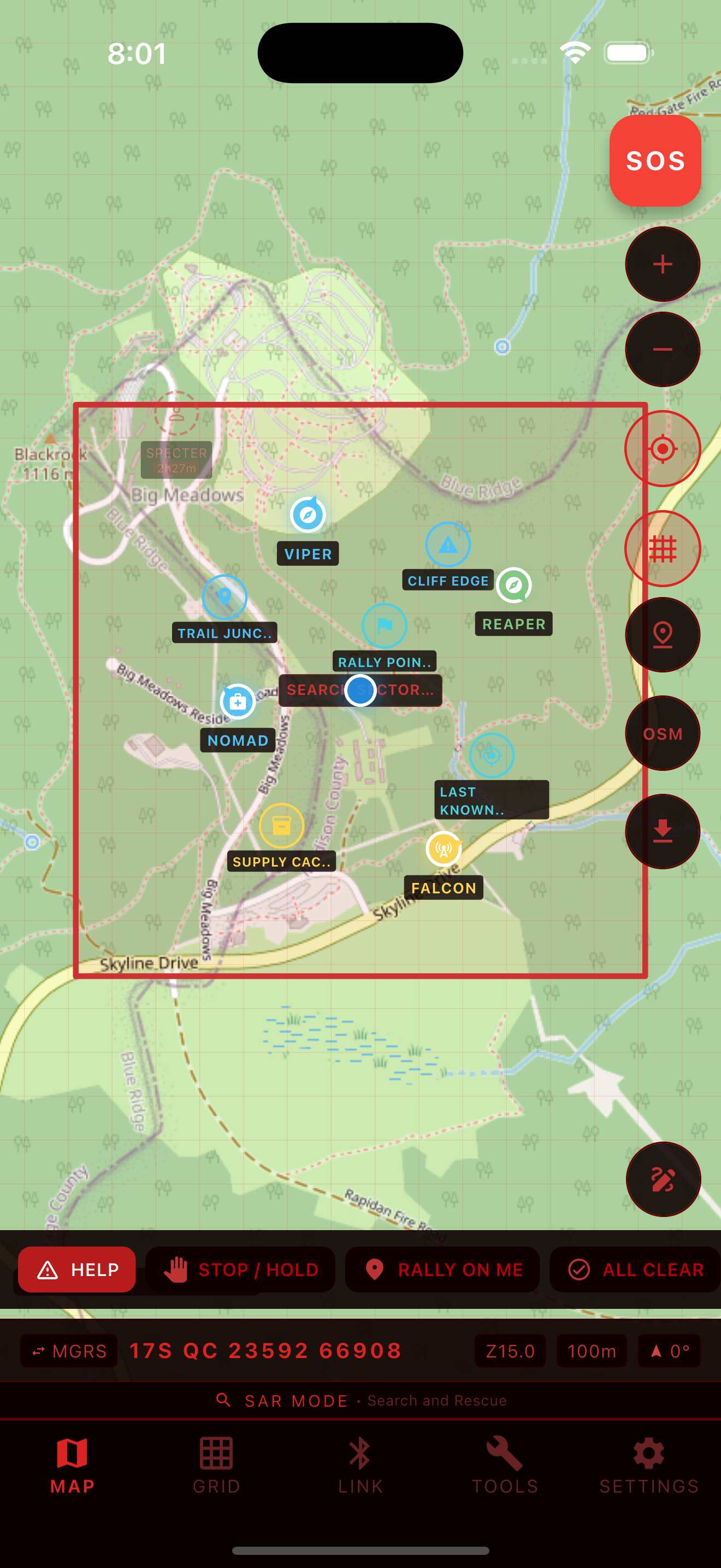 RedGridLink preview