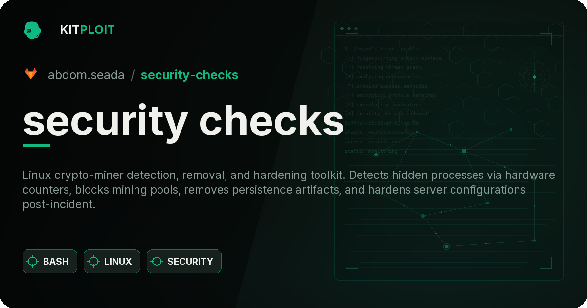 security checks preview