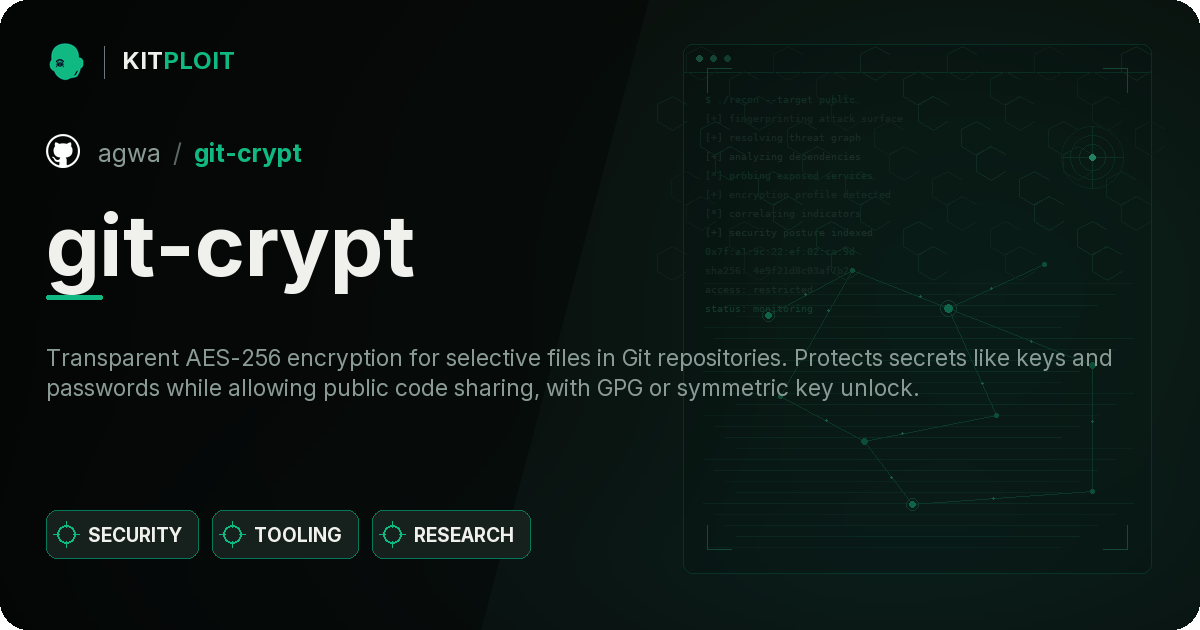 git-crypt preview