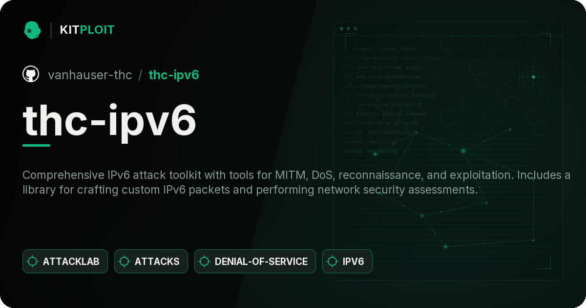 thc-ipv6 preview