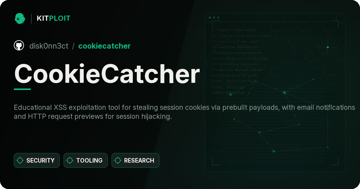 CookieCatcher preview