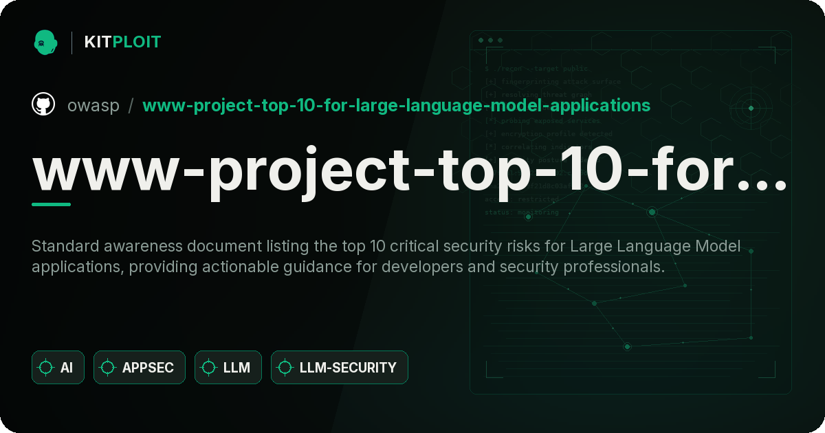 www-project-top-10-for-large-language-model-applications preview