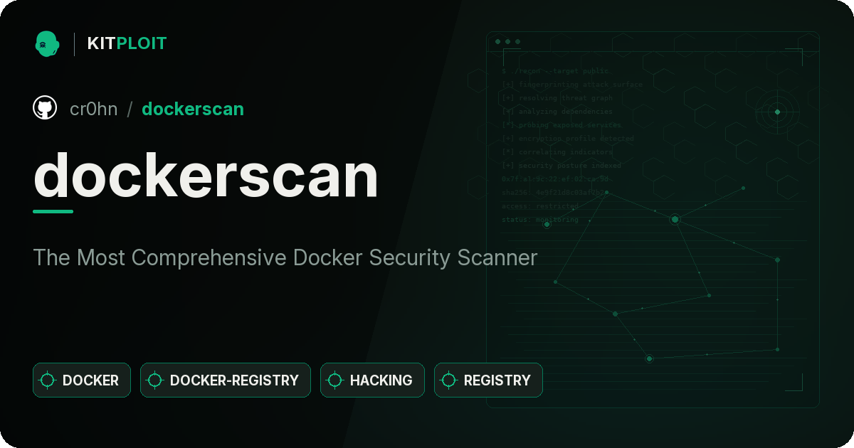 dockerscan preview