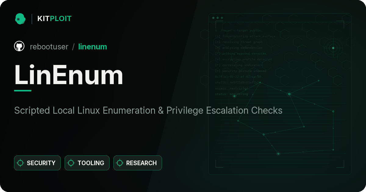 LinEnum preview