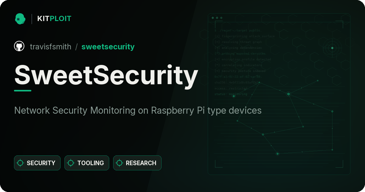 SweetSecurity preview