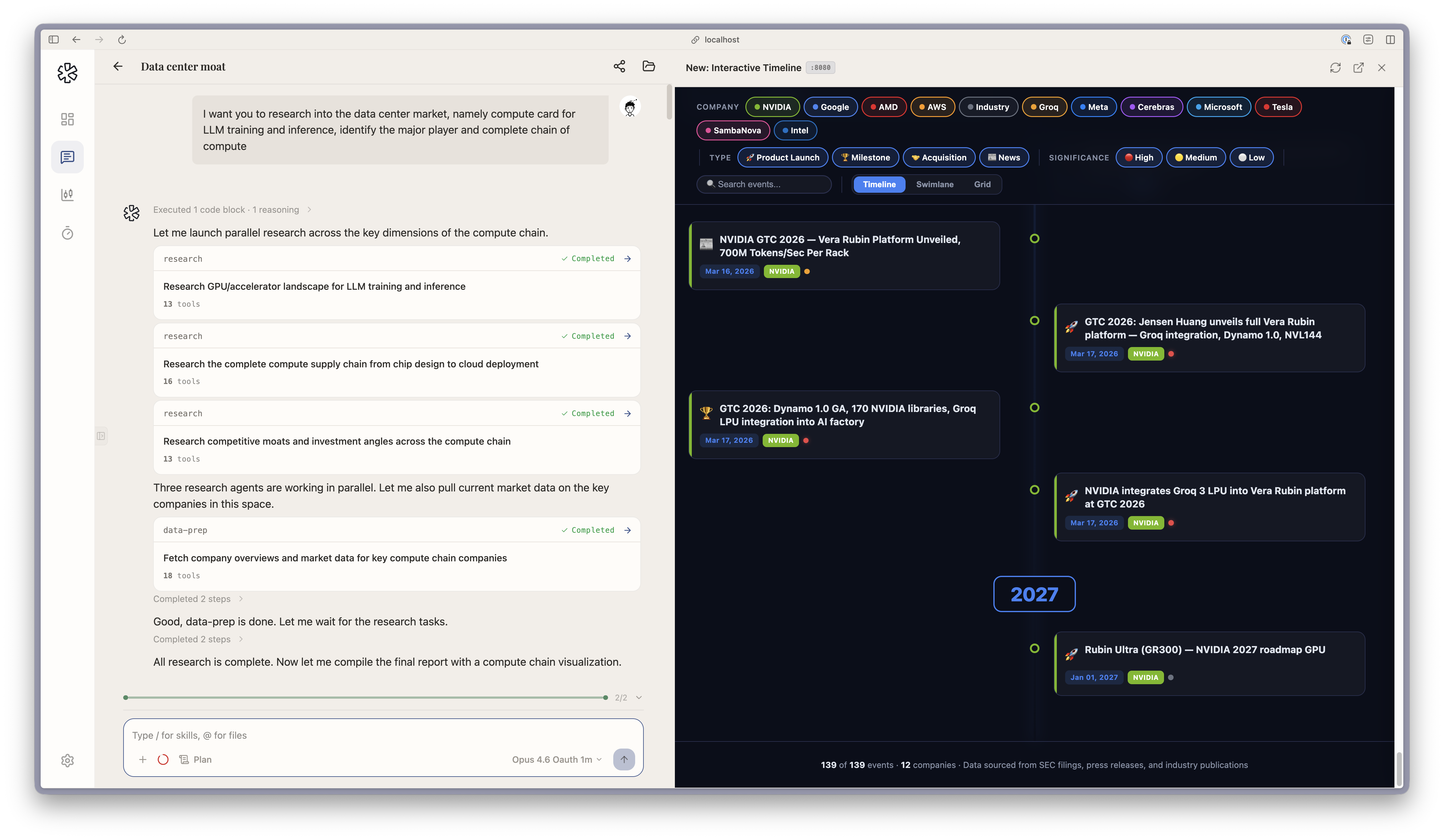LangAlpha preview