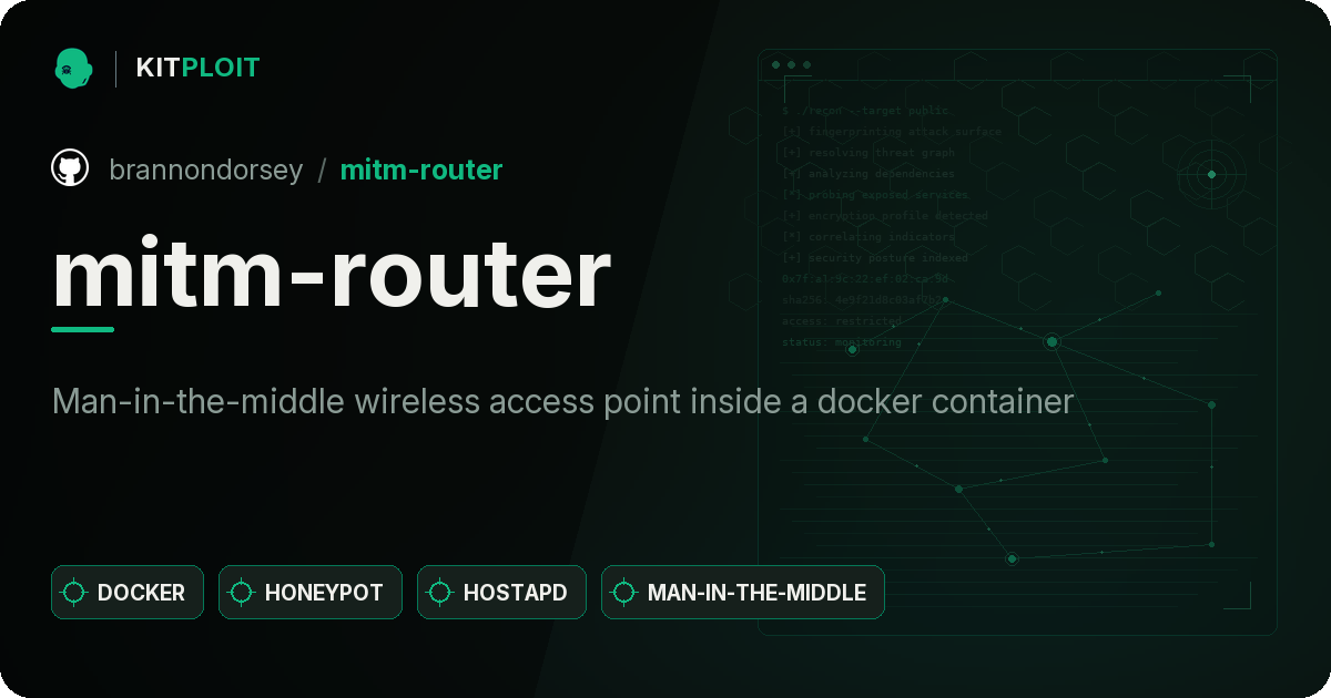 mitm-router preview