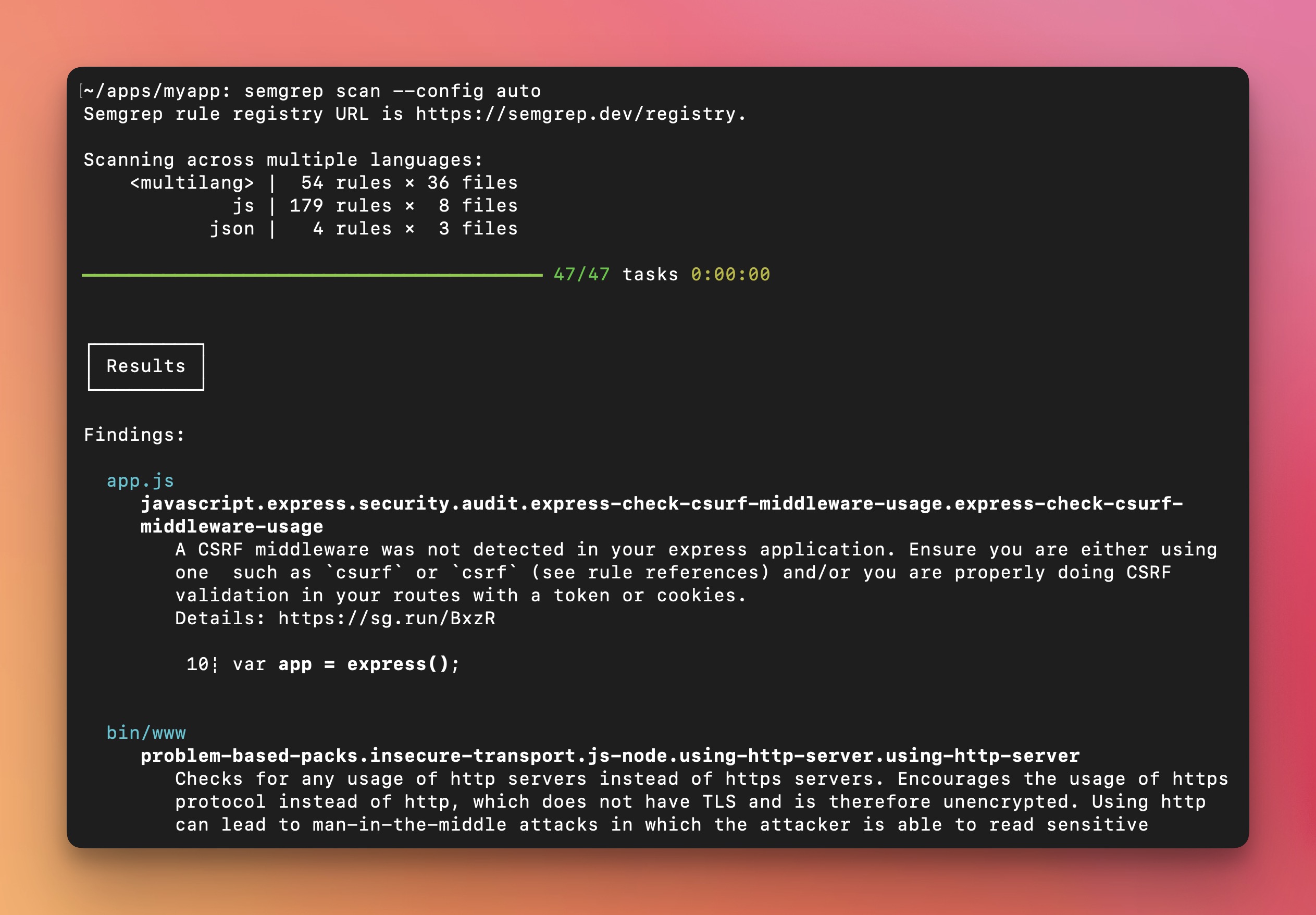 semgrep preview