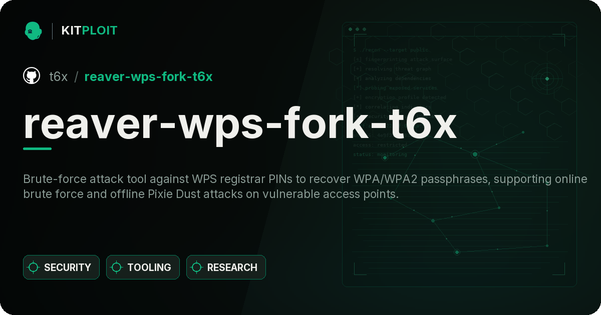 reaver-wps-fork-t6x preview