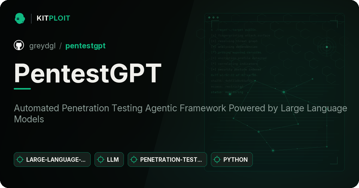 PentestGPT preview