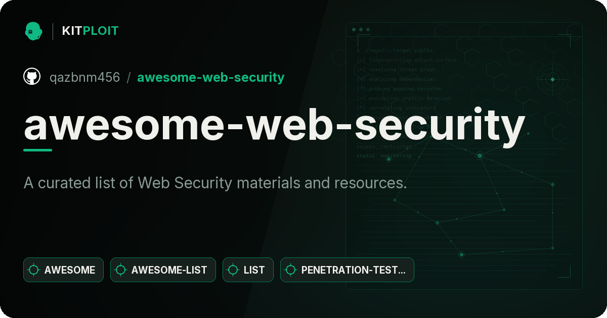 awesome-web-security preview