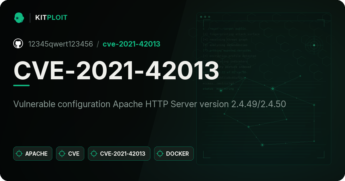 CVE-2021-42013 preview