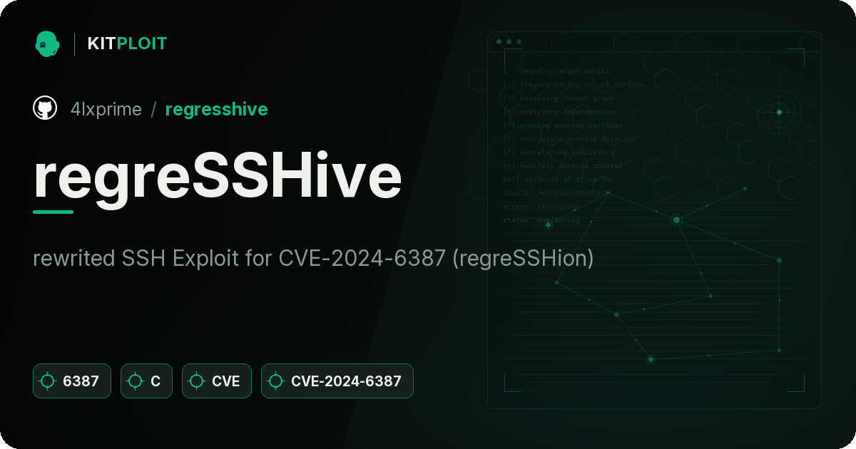 regreSSHive preview
