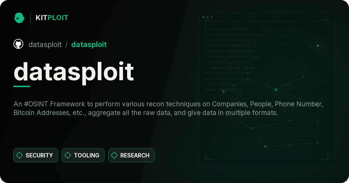 datasploit preview