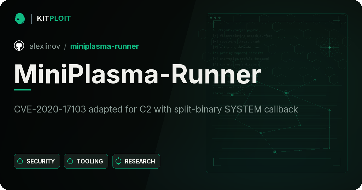 MiniPlasma-Runner preview