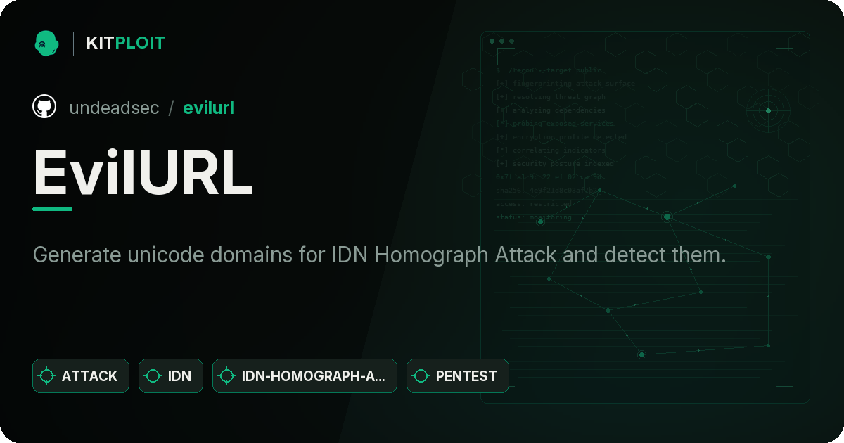 EvilURL preview