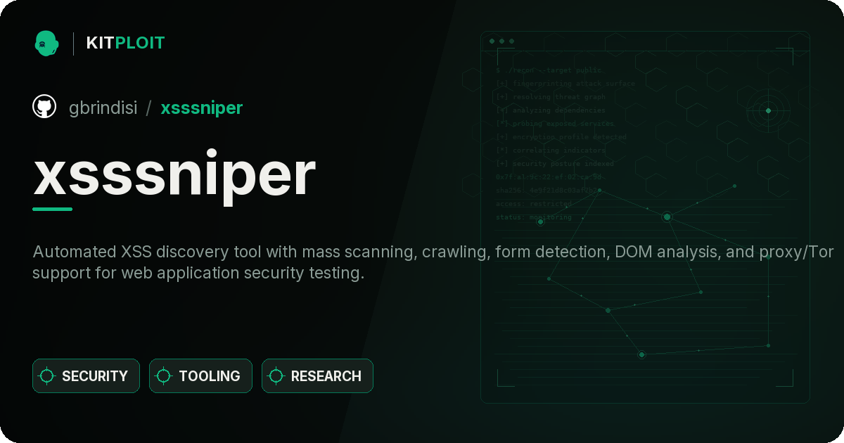 xsssniper preview