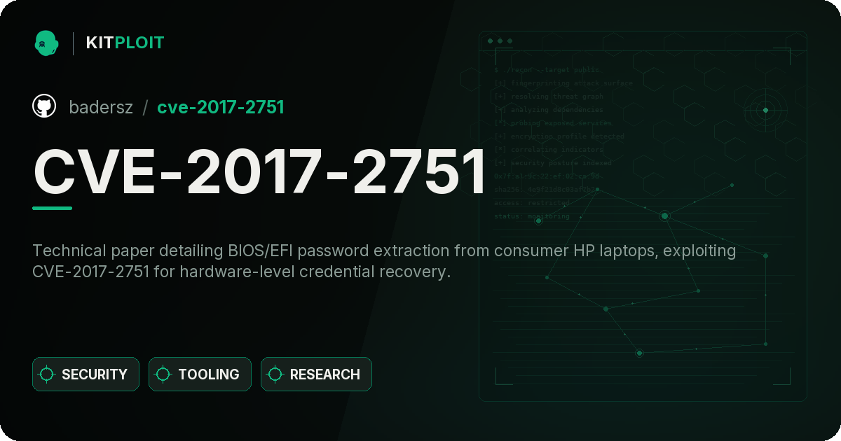CVE-2017-2751 preview