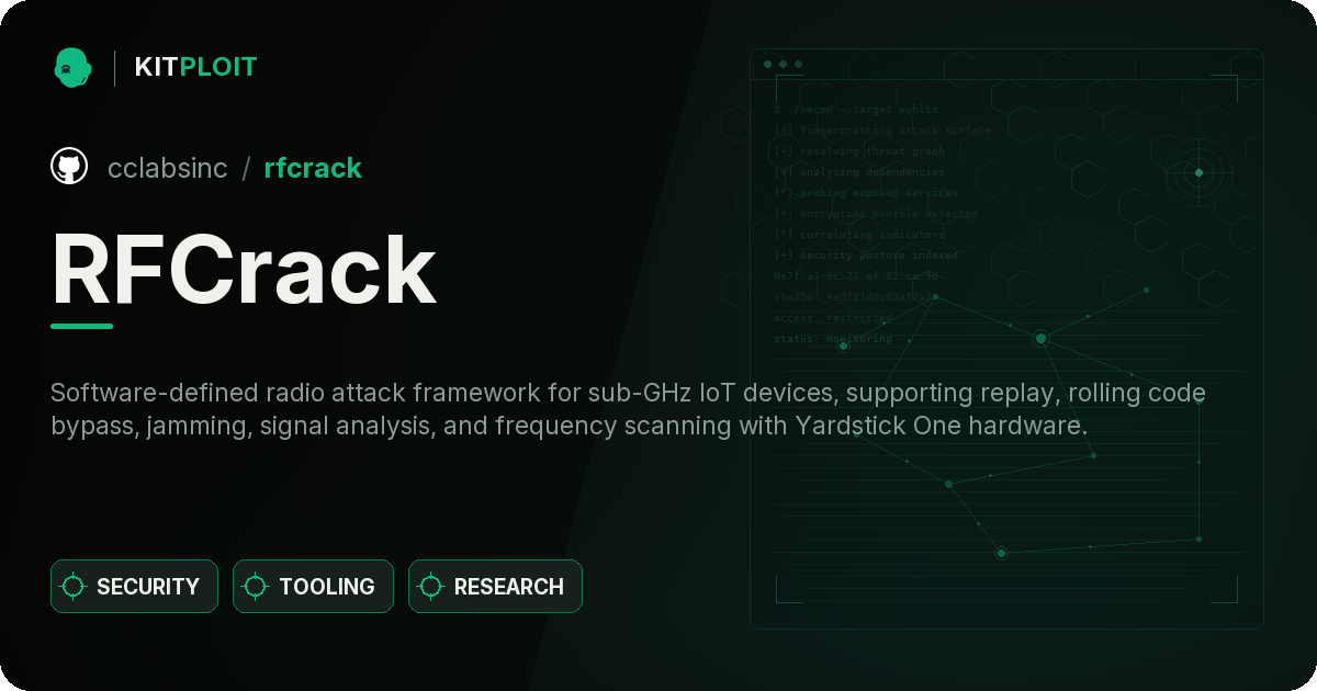 RFCrack preview