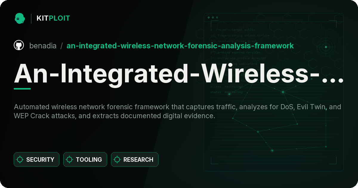An-Integrated-Wireless-Network-Forensic-Analysis-Framework preview