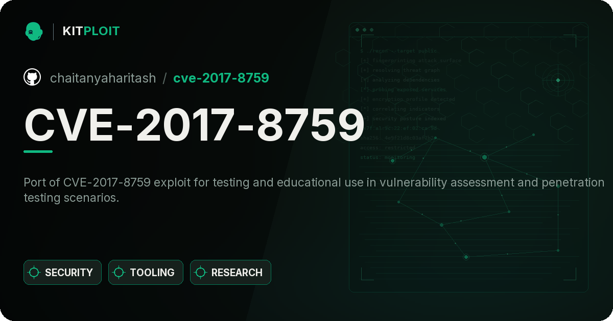 CVE-2017-8759 preview
