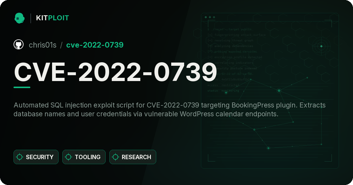 CVE-2022-0739 preview