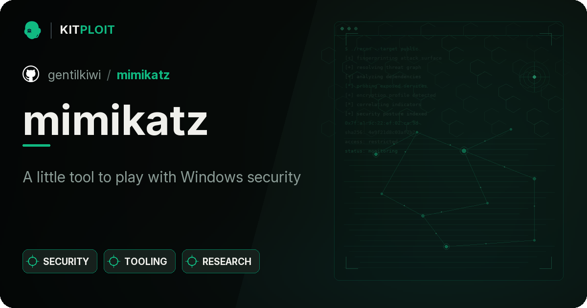 mimikatz preview