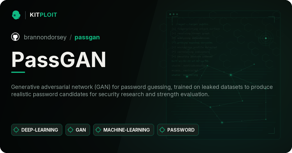 PassGAN preview