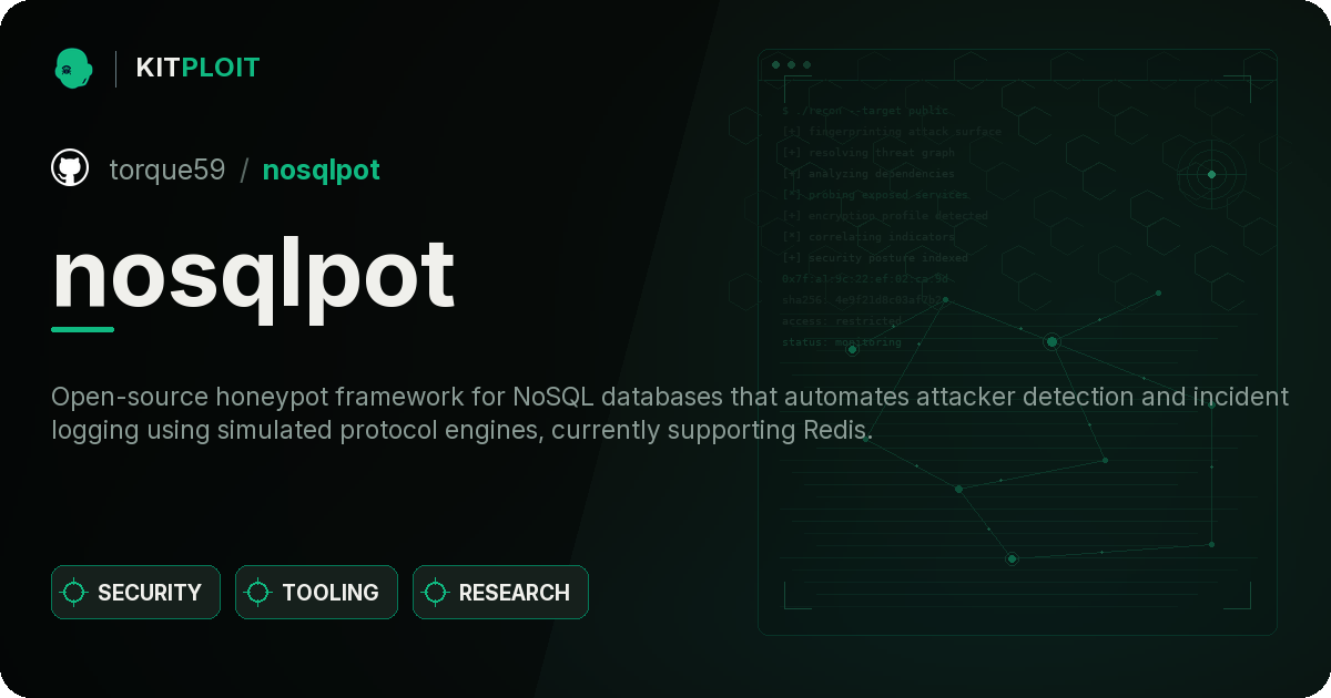 nosqlpot preview