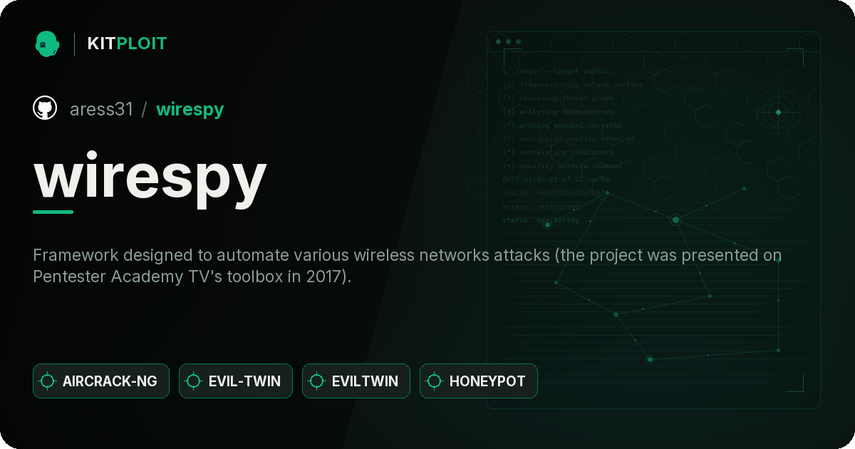 wirespy preview