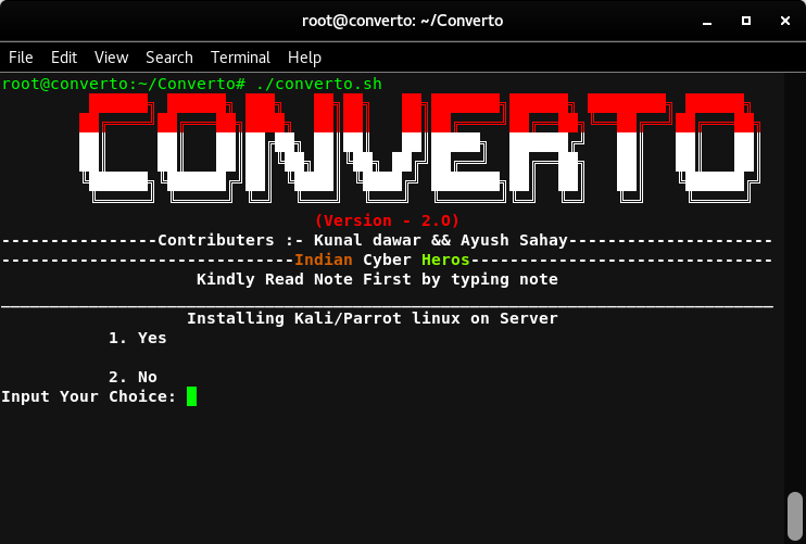 Converto preview