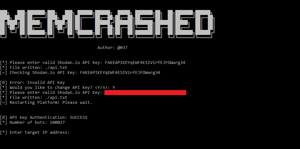 Memcrashed-DDoS-Exploit preview